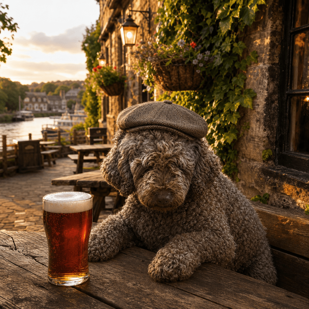 Juniper as Pub Regular
